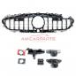 Preview: Upgrade Design Kühlergrill / Sportgrill für Mercedes CLS (C257) 18+ Hochglanz schwarz