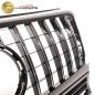 Preview: Upgrade Design Kühlergrill / Sportgrill für Mercedes G-Klasse W463 89-18 Hochglanz schwarz / chrom