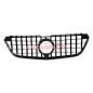 Preview: Upgrade Design Kühlergrill / Sportgrill für Mercedes V-Klasse / Vito W447 Vor-Facelift 14-19 Hochglanz schwarz / chrom