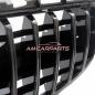 Preview: Upgrade Design Kühlergrill / Sportgrill für Mercedes GT (C190) 15-17 Hochglanz schwarz