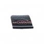 Preview: Upgrade Design Kühlergrill / Sportgrill passend für Mercedes Benz C-Klasse W206 / S206 21+ Carbon-Optik / Hochglanz schwarz + rote Akzentstreifen