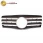 Preview: Upgrade Design Kühlergrill / Sportgrill passend für Mercedes Benz C-Klasse W202 / S202 93-00 Hochglanz schwarz / chrom