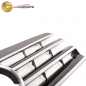 Preview: Upgrade Design Kühlergrill / Sportgrill passend für Mercedes Benz C-Klasse W202 / S202 93-00 Hochglanz schwarz / chrom