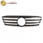 Preview: Upgrade Design Kühlergrill / Sportgrill passend für Mercedes Benz C-Klasse W203 / S203 00-07 Hochglanz schwarz / chrom