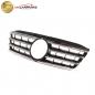 Preview: Upgrade Design Kühlergrill / Sportgrill passend für Mercedes Benz C-Klasse W203 / S203 00-07 Hochglanz schwarz / chrom