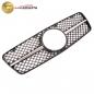 Preview: Upgrade Design Kühlergrill / Sportgrill für Mercedes Benz CLK W208 / C208 02-09 Hochglanz schwarz / chrom