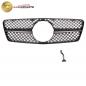 Preview: Upgrade Design Kühlergrill / Sportgrill für Mercedes Benz CLK W208 / C208 97-02 Matt schwarz