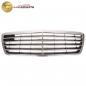 Preview: Upgrade Design Kühlergrill / Sportgrill für Mercedes Benz E-Klasse W210 / S210 Facelift 99-02 Hochglanz schwarz / chrom