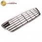 Preview: Upgrade Design Kühlergrill / Sportgrill für Mercedes Benz E-Klasse W210 / S210 Facelift 99-02 Hochglanz schwarz / chrom
