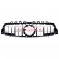 Preview: Upgrade Design Kühlergrill / Sportgrill passend für Mercedes Benz A-Klasse V177 / W177 18-22 Hochglanz schwarz / chrom