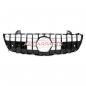 Preview: Upgrade Design Kühlergrill / Sportgrill für Mercedes SL (R231) Vor-Facelift 12-15 Hochglanz schwarz