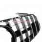 Preview: Upgrade Design Kühlergrill / Sportgrill für Mercedes SL (R231) Facelift 15+ Hochglanz schwarz / chrom