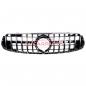 Preview: Upgrade Design Kühlergrill / Sportgrill für Mercedes GLC (X253) / GLC (C253) Facelift 19-22 chrom
