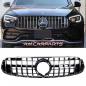Preview: Upgrade Design Kühlergrill / Sportgrill für Mercedes GLC (X253) / GLC (C253) Facelift 19-22 chrom