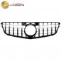 Preview: Upgrade Design Kühlergrill / Sportgrill für Mercedes C-Klasse (W204) / C-Klasse (S204) / C-Klasse (C204) 07-15 Hochglanz schwarz / chrom