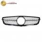 Preview: Upgrade Design Kühlergrill / Sportgrill für Mercedes C-Klasse (W204) 07-15 Hochglanz schwarz / chrom