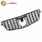 Preview: Upgrade Design Kühlergrill / Sportgrill für Mercedes Benz E-Klasse W212 / S212 Vor-Facelift 09-13 Hochglanz schwarz / chrom