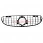 Preview: Upgrade Design Kühlergrill / Sportgrill für Mercedes GLC (X253) / GLC (C253) Facelift 20-23 Hochglanz schwarz / chrom