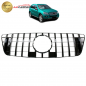 Preview: Upgrade Design Kühlergrill / Sportgrill für Mercedes ML-Klasse / M-Klasse W164 Facelift 09-12 Hochglanz schwarz