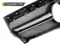 Preview: Upgrade Sportgrill / Kühlergrill für Mercedes Benz CLA W117 13-19 Hochglanz schwarz/silber