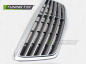 Preview: Sportgrill / Kühlergrill für Mercedes Benz S-Klasse W220 02-05 Carbonlook/Silber