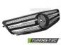 Preview: Upgrade Sportgrill / Kühlergrill passend für Mercedes Benz C-Klasse W204 07-14 Hochglanz schwarz / Chrom
