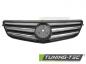 Preview: Upgrade Sportgrill / Kühlergrill passend für Mercedes Benz C-Klasse W204 07-14 Hochglanz schwarz / Chrom