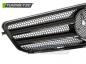 Preview: Upgrade Sportgrill / Kühlergrill passend für Mercedes Benz C-Klasse W204 07-14 Hochglanz schwarz