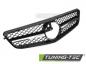 Preview: Upgrade Sportgrill / Kühlergrill passend für Mercedes Benz C-Klasse W204 07-14 Hochglanz schwarz / chrom
