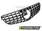 Preview: Upgrade Design Sportgrill / Kühlergrill passend für Mercedes Benz C-Klasse W204 07-14 Hochglanz schwarz / chrom