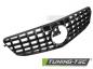 Preview: Upgrade Design Sportgrill / Kühlergrill passend für Mercedes Benz C-Klasse W204 07-14 Hochglanz schwarz