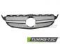 Preview: Upgrade Design Sportgrill / Kühlergrill passend für Mercedes Benz C-Klasse W205 / C205 / S205 14-23 Hochglanz schwarz/chrom
