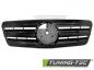 Preview: Upgrade Design Sportgrill / Kühlergrill passend für Mercedes Benz CLK W208 96-02 Hochglanz schwarz