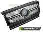 Preview: Upgrade Design Sportgrill / Kühlergrill passend für Mercedes Benz G-Klasse W463 90-12 Hochglanz schwarz/chrom