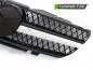 Preview: Upgrade Design Sportgrill / Kühlergrill passend für Mercedes Benz SL R230 01-06 Hochglanz schwarz/chrom