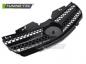 Preview: Upgrade Design Sportgrill / Kühlergrill passend für Mercedes Benz SL R230 01-06 Hochglanz schwarz