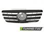 Preview: Upgrade Sportgrill / Kühlergrill passend für Mercedes Benz E-Klasse W210 Facelift (Mopf) 99-02 Hochglanz schwarz