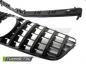 Preview: Upgrade Design Sportgrill / Kühlergrill passend für Mercedes Benz E-Klasse Coupe / Cabrio C207 / A207 09-13 Hochglanz schwarz