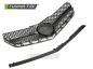 Preview: Upgrade Design Sportgrill / Kühlergrill passend für Mercedes Benz E-Klasse Coupe / Cabrio C207 / A207 09-13 Hochglanz schwarz