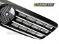 Preview: Upgrade Design Sportgrill / Kühlergrill passend für Mercedes Benz S-Klasse W220 98-02 Hochglanz schwarz /chrom