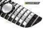 Preview: Upgrade Design Sportgrill / Kühlergrill passend für Mercedes Benz V-Klasse / Vito W447 14-19 Hochglanz-schwarz / chrom