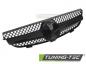 Preview: Upgrade Sportgrill / Kühlergrill passend für Mercedes Benz CLK W209 / A209 03-10 Hochglanz schwarz / chrom