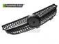 Preview: Upgrade Sportgrill / Kühlergrill passend für Mercedes Benz CLK W209 / A209 03-10 Hochglanz schwarz / chrom