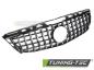 Preview: Upgrade Sportgrill / Kühlergrill passend für Mercedes Benz CLS C218 11-14 Hochglanz schwarz / chrom