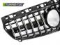 Preview: Upgrade Sportgrill / Kühlergrill passend für Mercedes Benz A-Klasse W176 12-15 Hochglanz schwarz/chrom