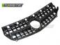 Preview: Upgrade Sportgrill / Kühlergrill passend für Mercedes Benz A-Klasse W176 12-15 Hochglanz schwarz/chrom