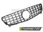 Preview: Upgrade Sportgrill / Kühlergrill passend für Mercedes Benz A-Klasse W176 Facelift (Mopf) 15-18 Hochglanz schwarz/chrom