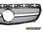Preview: Upgrade Design Sportgrill / Kühlergrill passend für Mercedes Benz A-Klasse W176 12-15 Hochglanz schwarz/silber