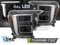 Preview: VOLL LED Tagfahrlicht Design Scheinwerfer Set passend für Ford F150 MK14 20-23 schwarz mit dyn. Blinker