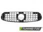 Preview: Upgrade Sportgrill / Kühlergrill passend für Mercedes Benz GLC (C253 / X253) 19-22 Hochglanz schwarz/chrom